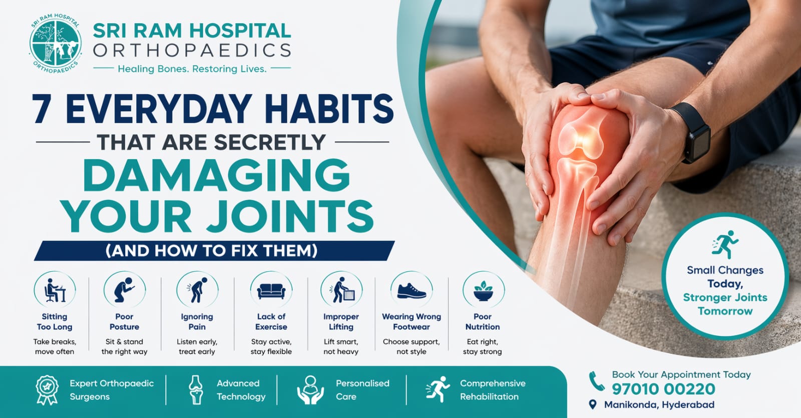 7 Everyday Habits That Are Secretly Damaging Your Joints (And How to Fix Them) Thumbnail